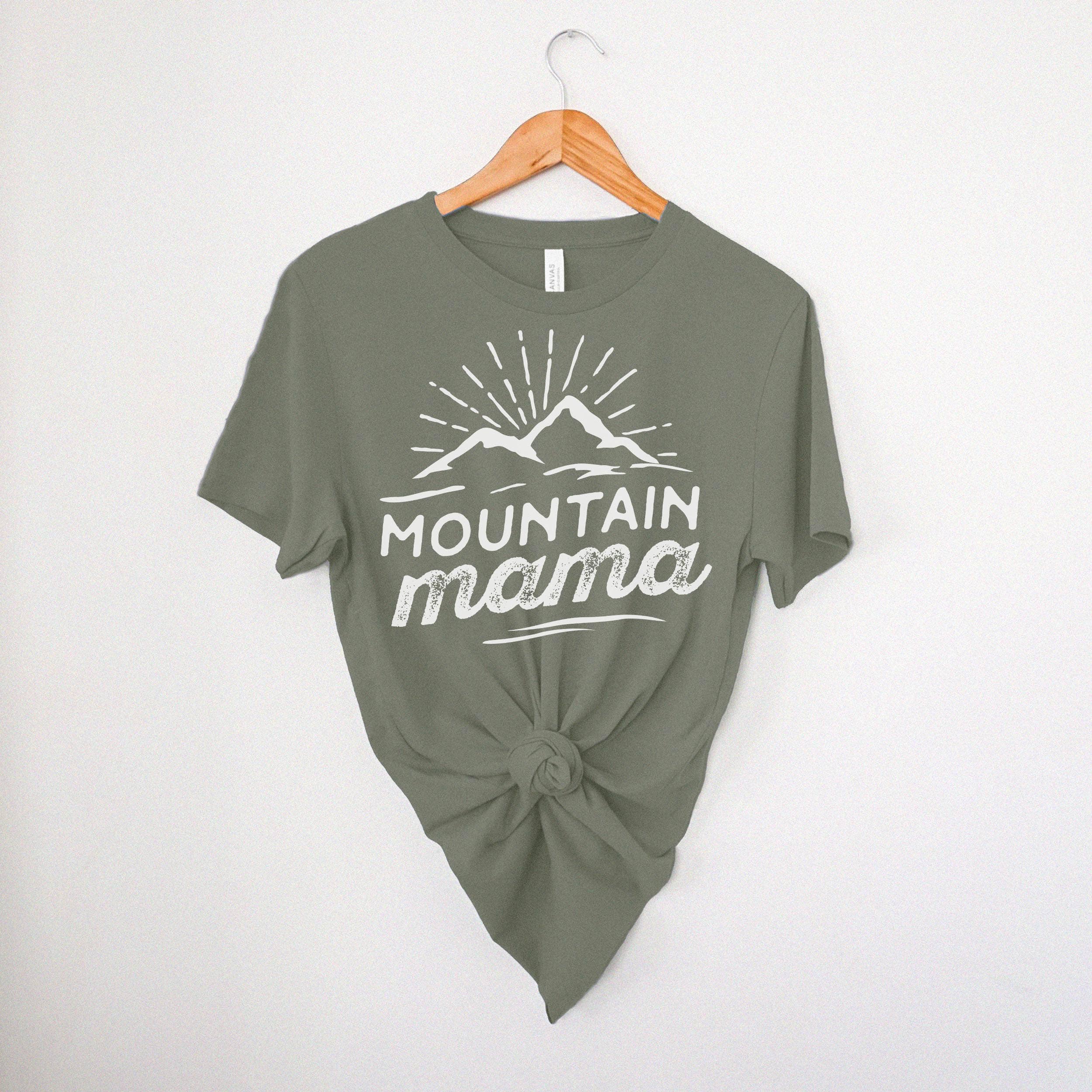 Sentinel Supply - Wholesale Screen Printed T-Shirt - Women's - Mountain Mama T-Shirt, Ladies Nature Tee5