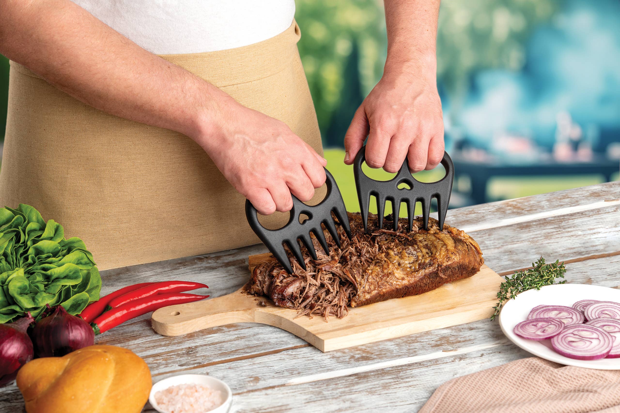 OTOTO - Wholesale Kitchen Tool/Gadget - Meat Muncher Meat Shredders  BBQ Accessories & Gifts Set/21