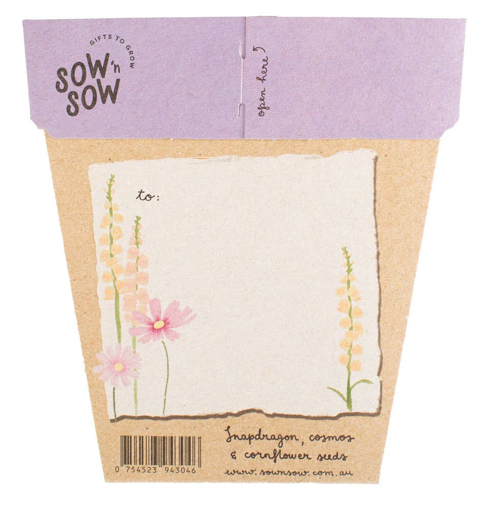 Sow 'n Sow - Wholesale Plant seeds - Happy Birthday Picnic Gift of Seeds (Australia Only)1