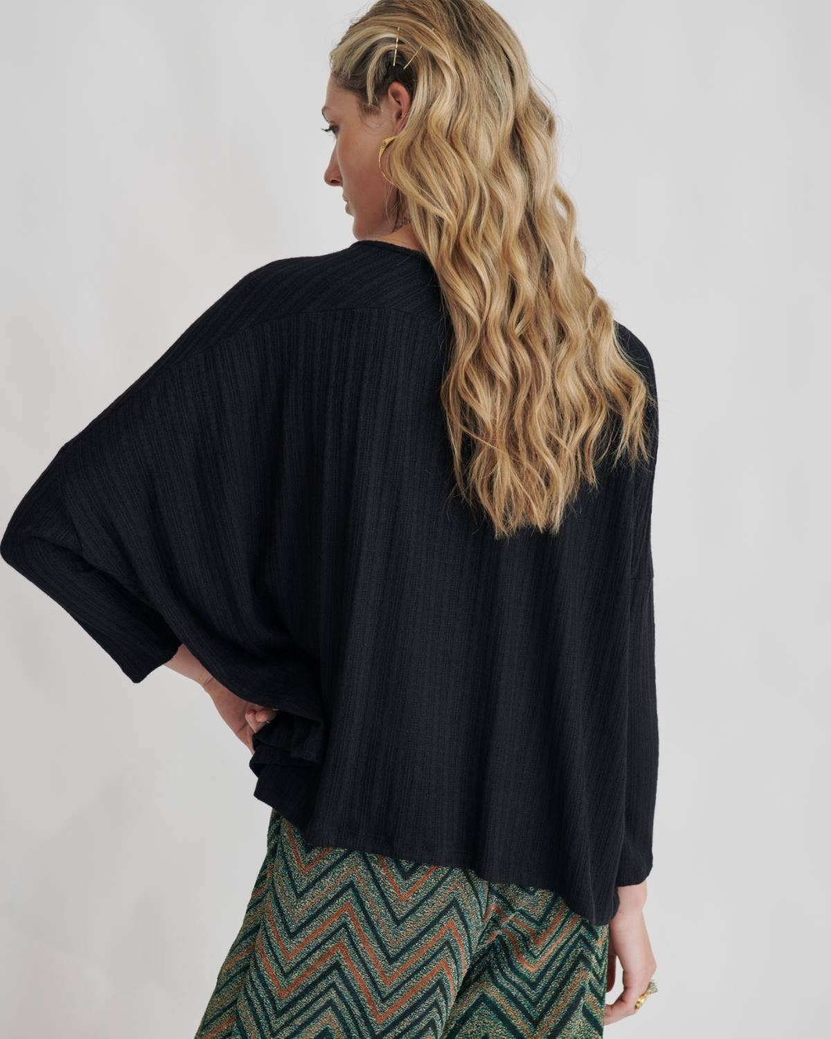 Malahierba - Wholesale Knit Top - Women's - Top Mely. Maxi wide sweatshirt jersey10