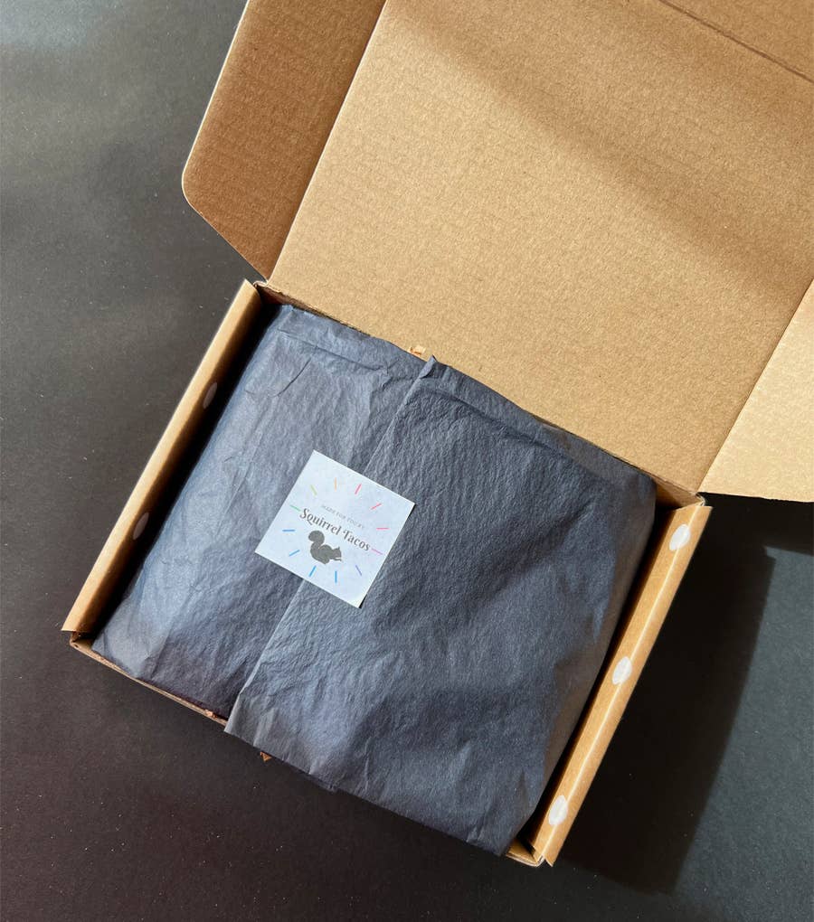 Squirrel Tacos Papercuts - Wholesale DIY Craft Kit - DIY Kit A Frame Chalet Christmas Holiday Decor candle holder5