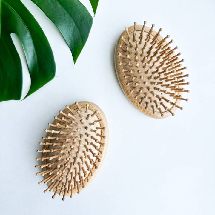 Naturlig plastfri bambus hår og skægbørste for engroshandel hos Smile Boutiques