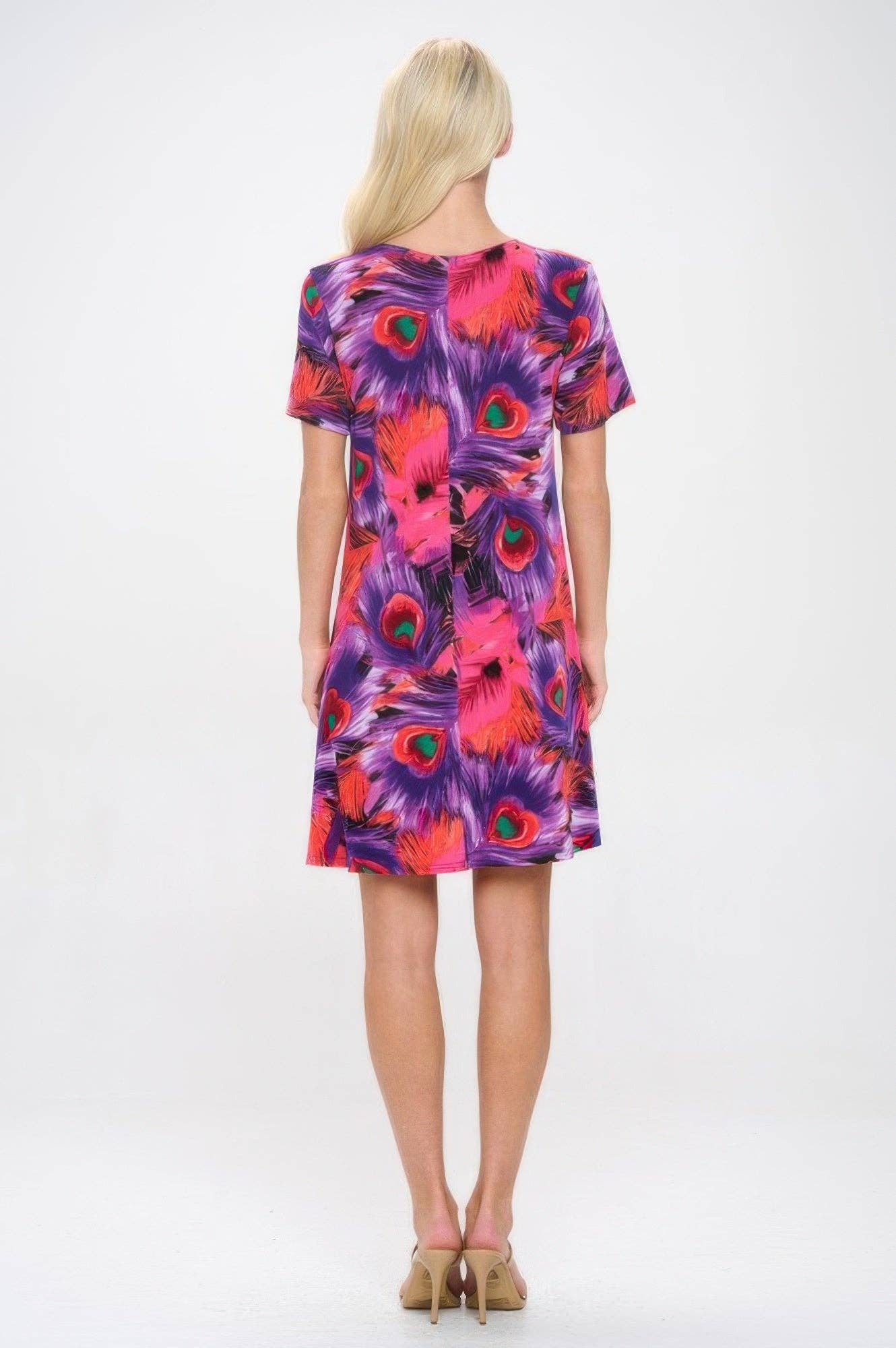 CC Wholesale Clothing - Wholesale Dress - Women's - Print Bns Missy Dress2