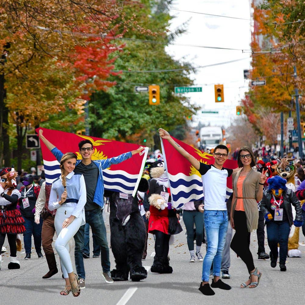 Flags Importer - Wholesale Flag - Kiribati Flag 3x5ft Poly2