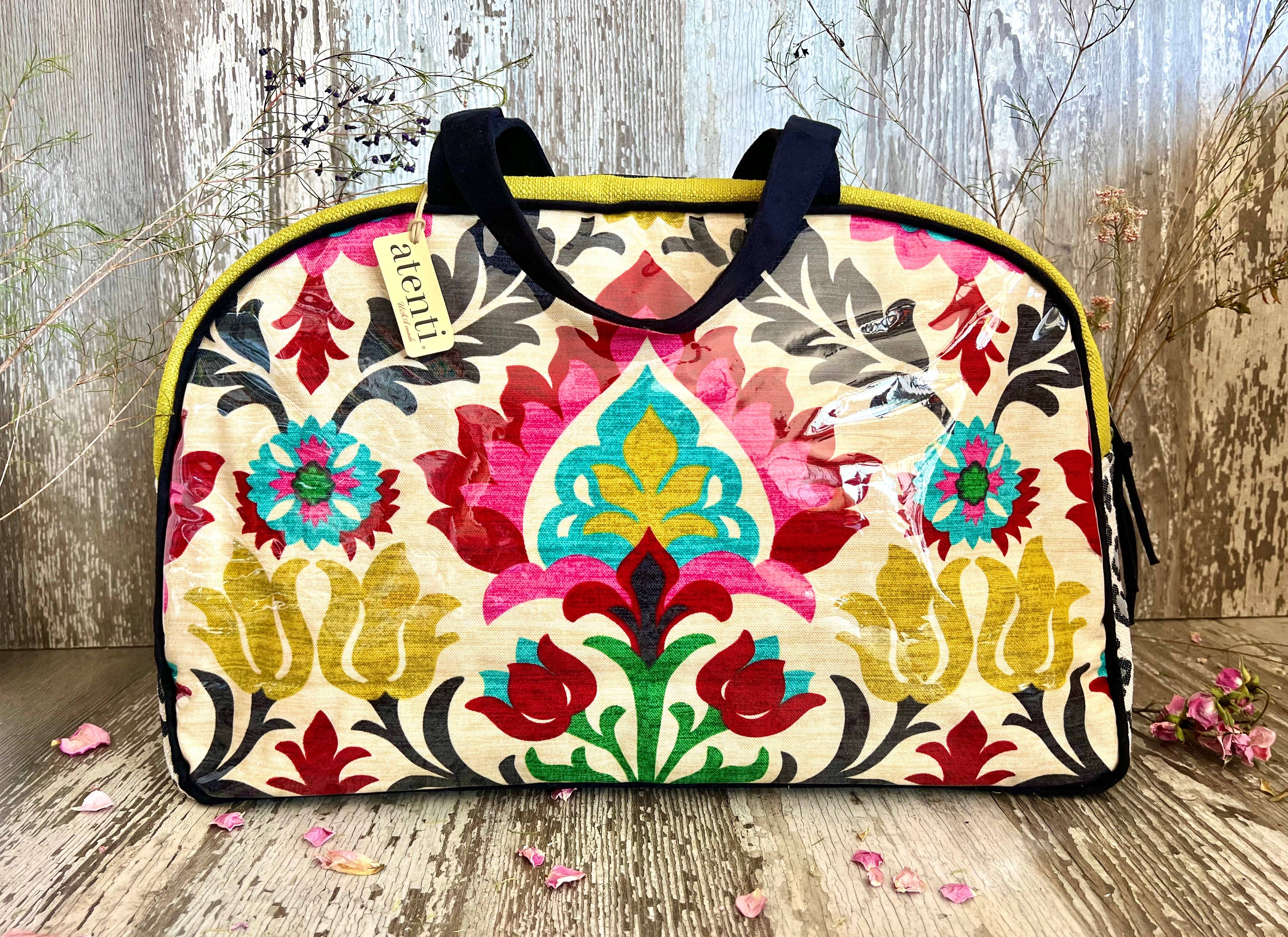 Atenti - Wholesale Weekender Bag - Women's - Handmade Atenti Santa Maria Overnighter Weekender– USA Made