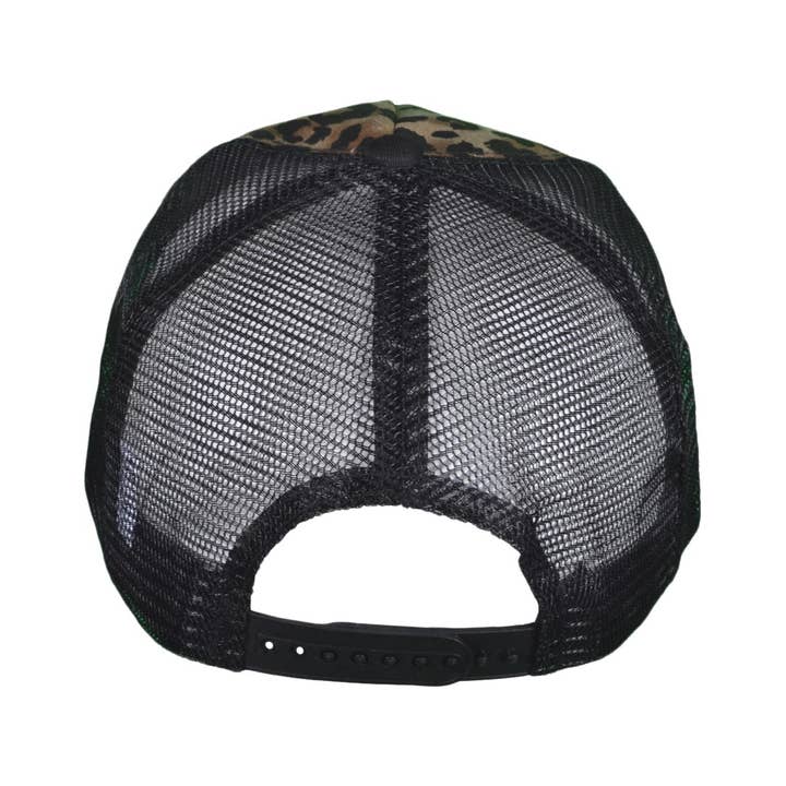 Buck Wholesale - Wholesale Trucker Hat - Women's - Animal Print Trucker Hats - BK Caps Fashion Leopard Zebra4