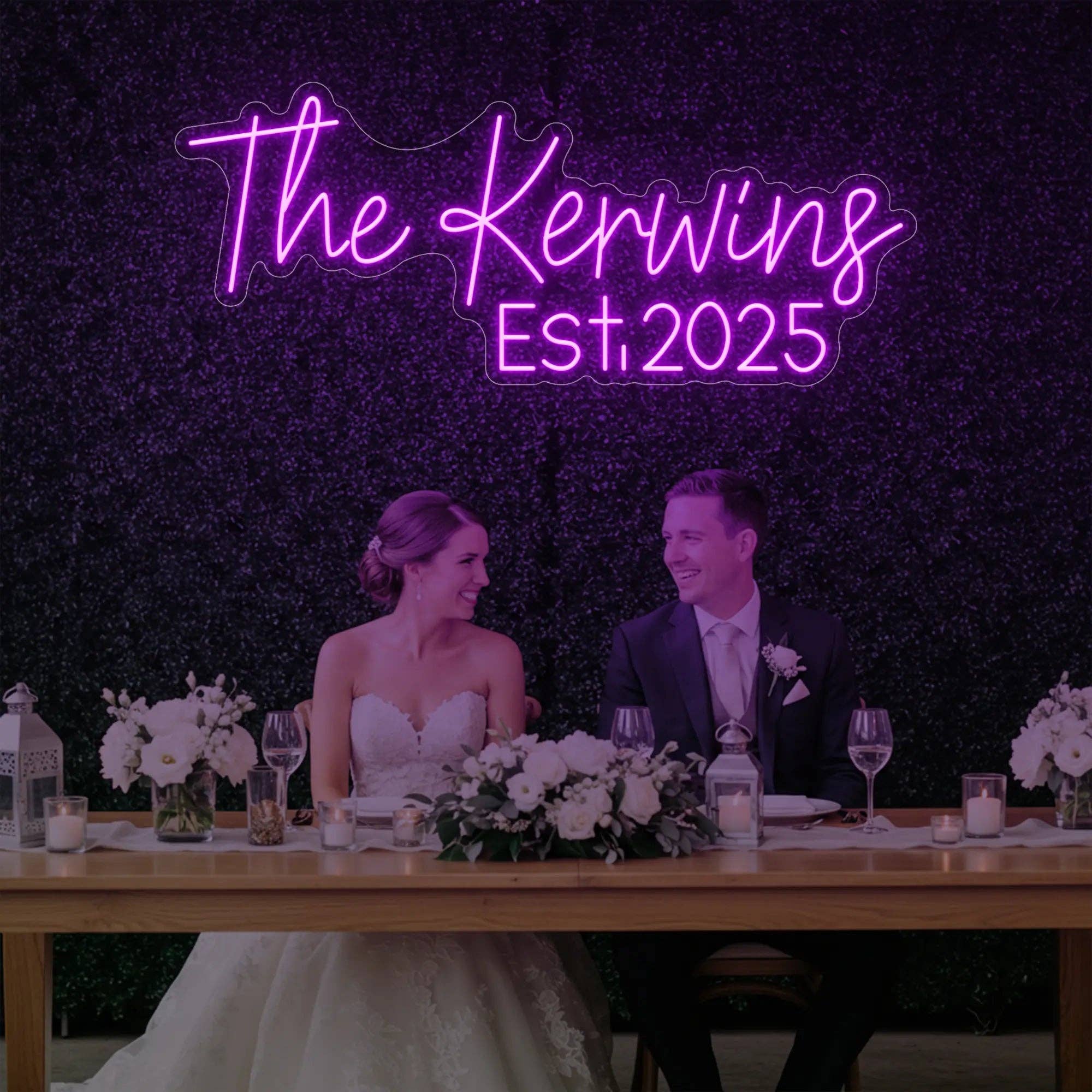 Light Your Way - Wholesale Neon Sign - Wedding Last Names Custom Neon Sign V54