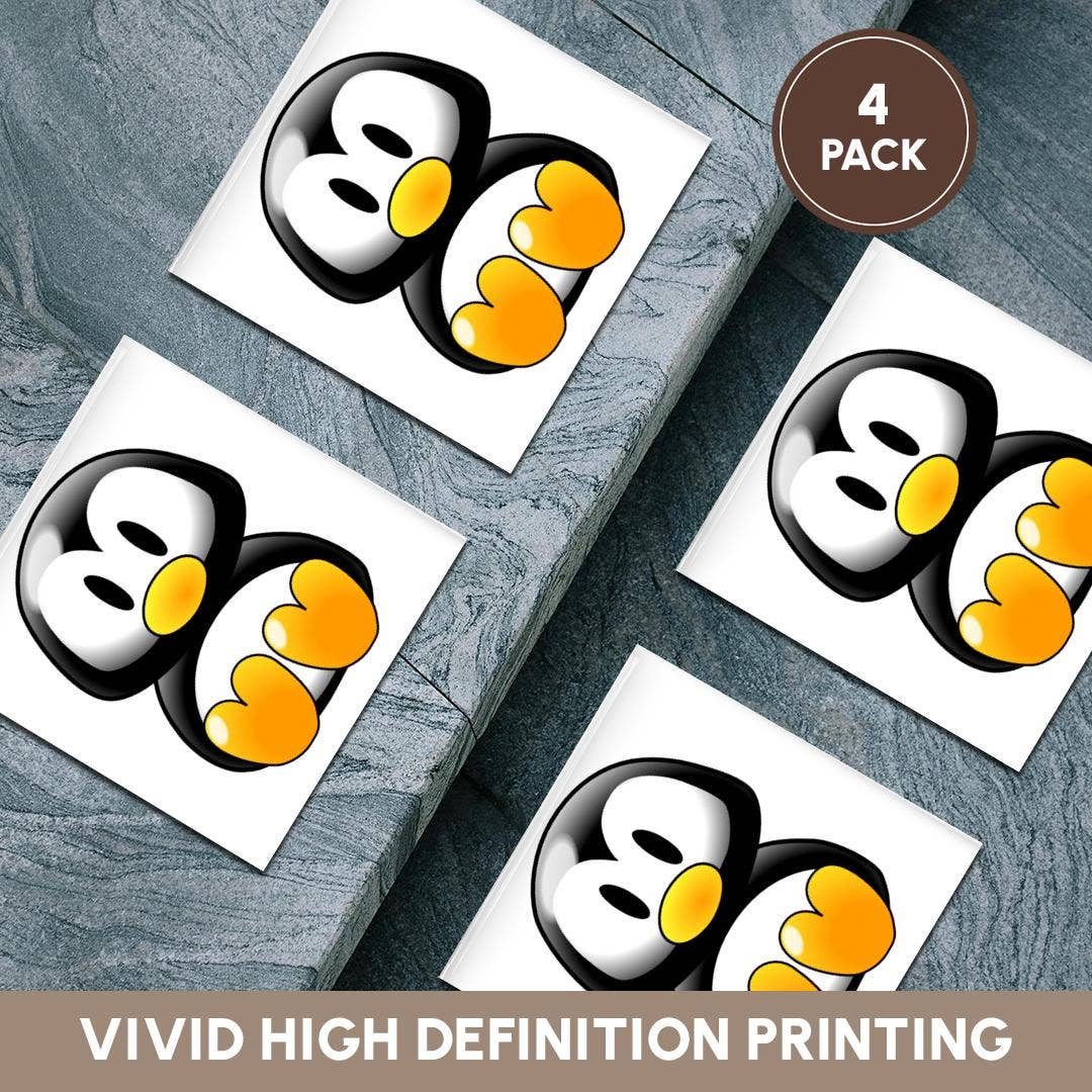 3dRose - Wholesale Coasters - 3dRose, Adorable Baby Penquin, Coaster5