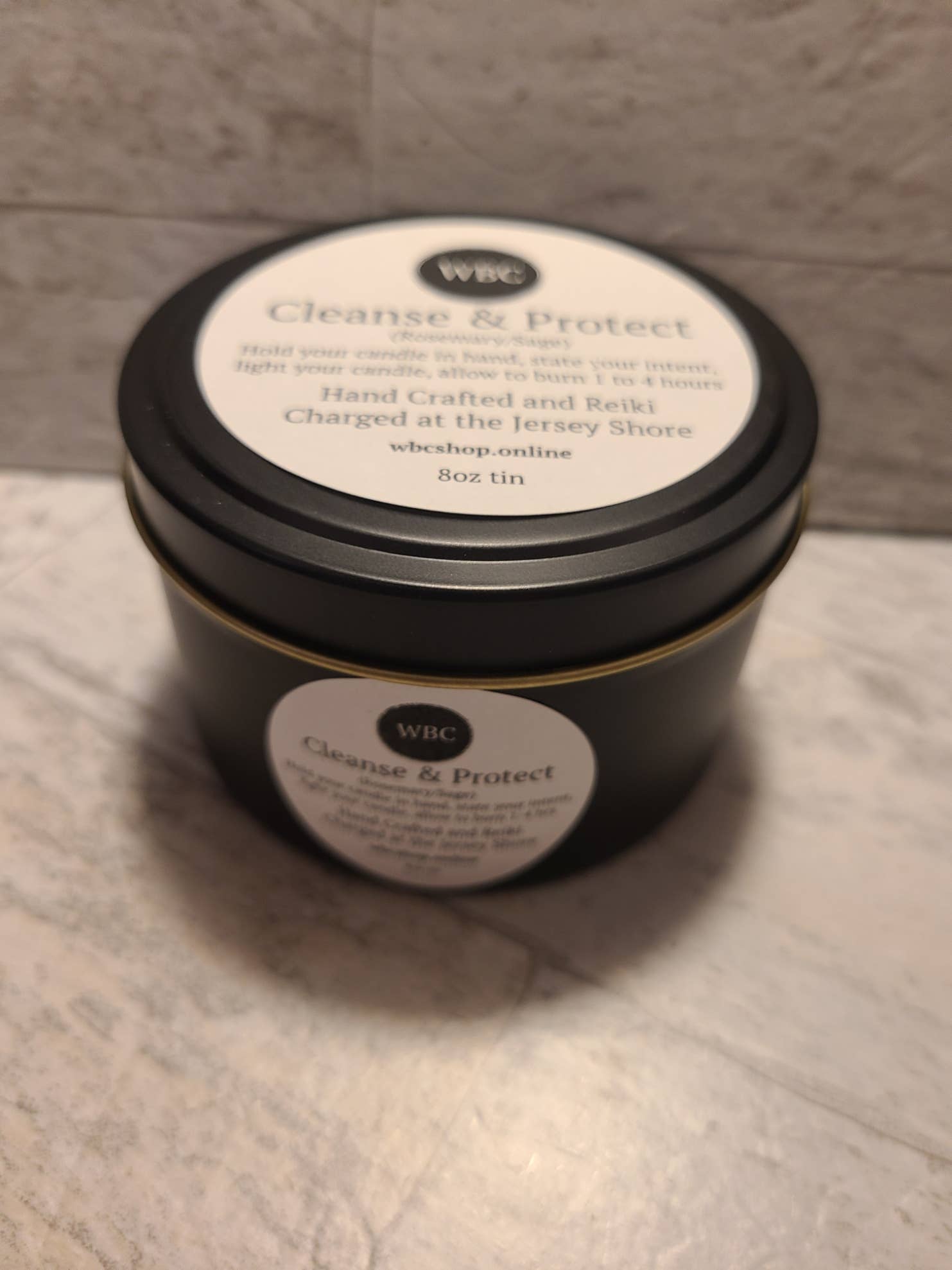 WBC Shops - Wholesale Travel Candles - Cleanse & Protect Intention Soy Candles, Energy Candles3