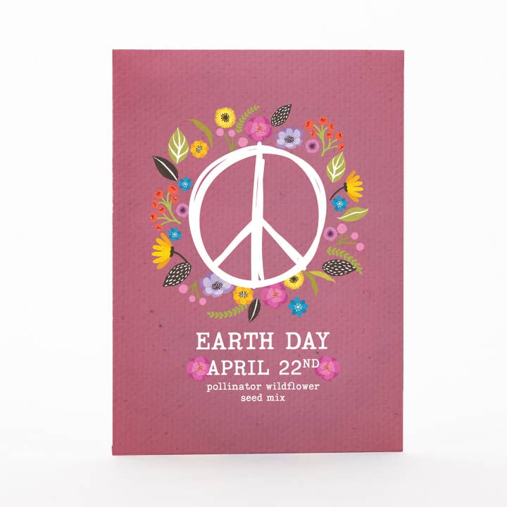 Bentley Seed Co. - Wholesale Plant Seeds - Earth Day Peace and Flowers - Wildflower Mix Seed Packets