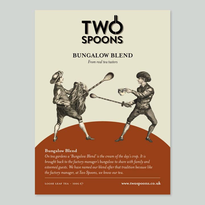 Bungalow Blend - Loose Leaf - 100gs for wholesale by Two Spoons Tea