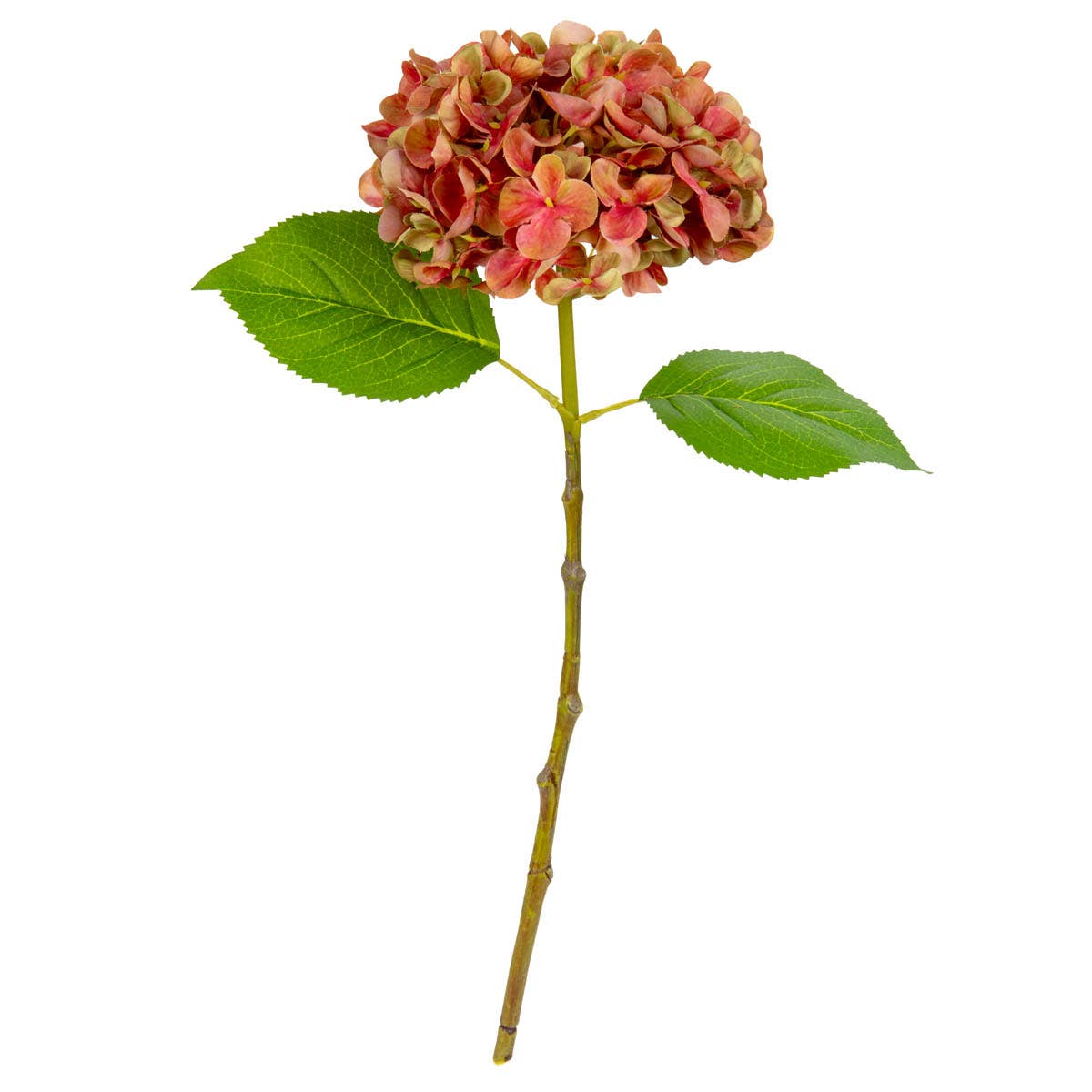 Eleganza Floral - Wholesale Artificial Flowers - Small Head Hydrangea Two Tone Green/Pink0