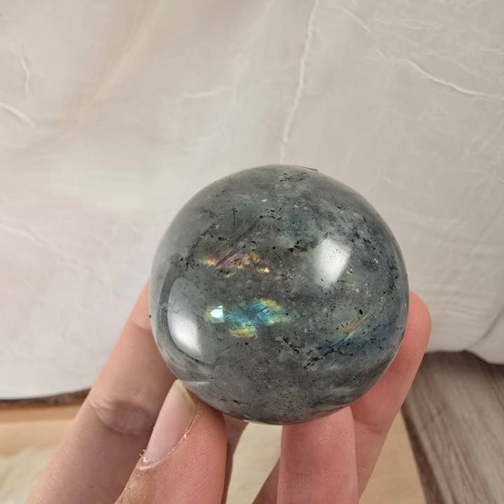 Aquamarine Daydream Wholesale - Wholesale Spiritual Stone/Crystal - 5pc Labradorite Spheres ~ Polished Crystals ~ Bulk Minerals