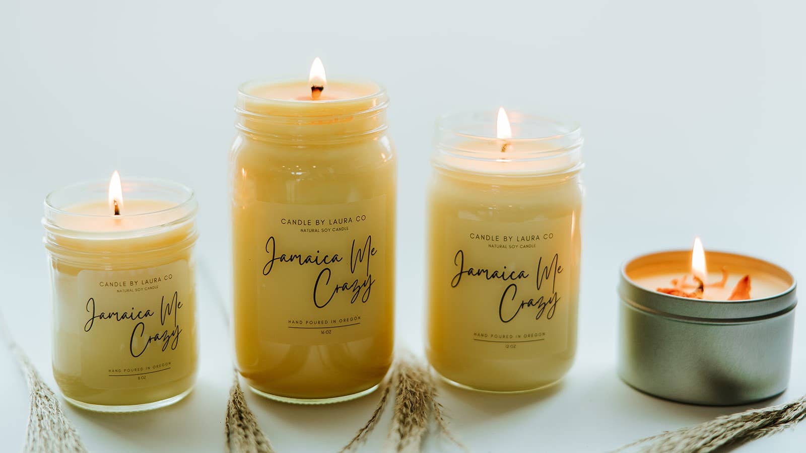 Wholesale Jamaica Me Crazy Soy Jar Candle for your store Faire