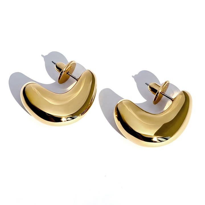 Milo Hoops - Large - Gold for wholesale by BIKO