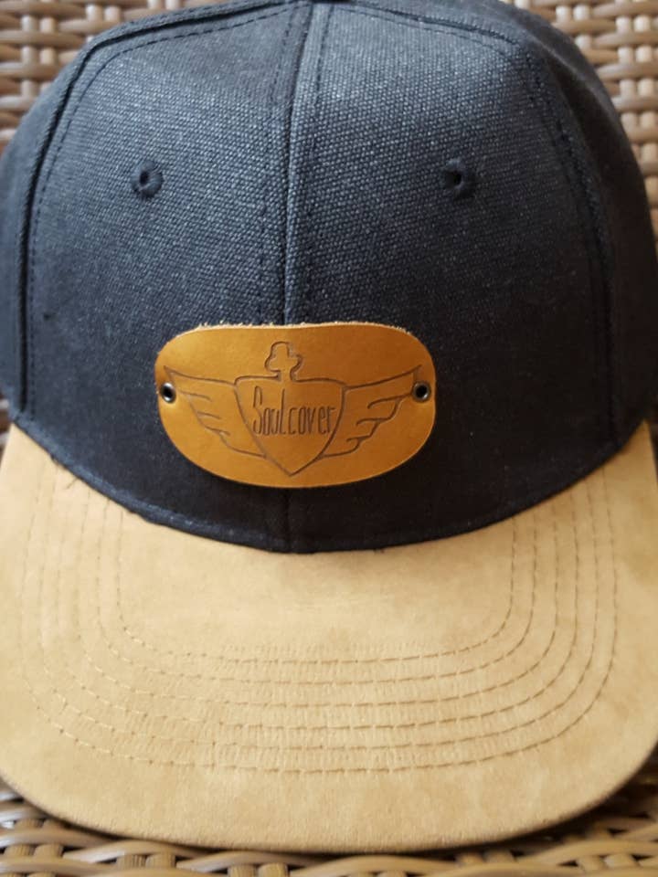 Cappellino Snapback in Pelle Soul (nero) per la vendita all'ingrosso da parte di Soulcover