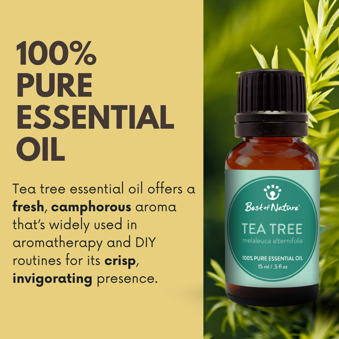 Best of Nature - Wholesale Etherische olie - Tea Tree Essentiële Olie, 100% Puur - 15ml / 100ml1