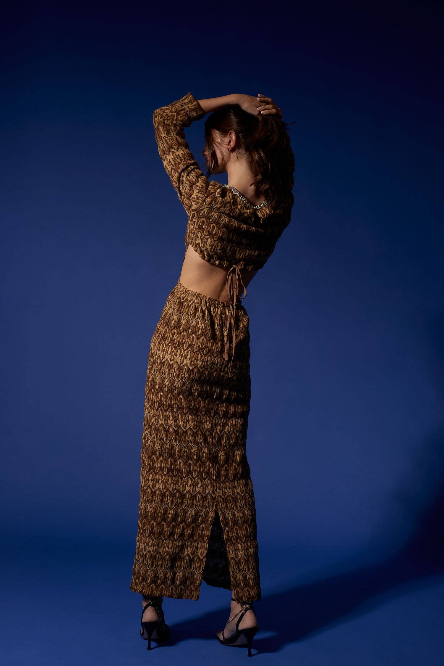 Virago Barcelona - Wholesale Dress - Women's - Nadi Dress Brown2