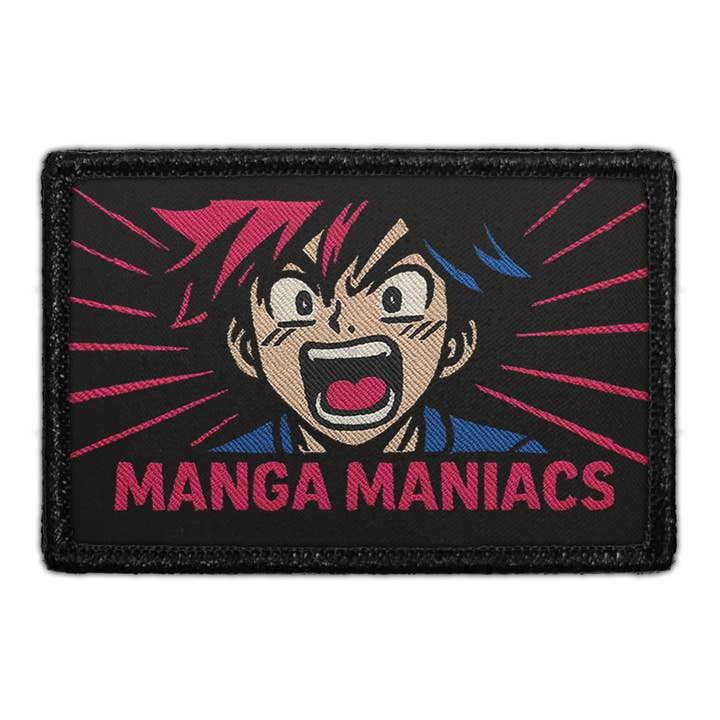Pull Patch - Wholesale Patch - MANGA MANIACS - Removable Patch