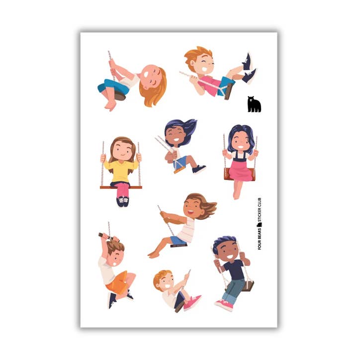 Forårsgynger for engroshandel hos Four Bears Sticker Club