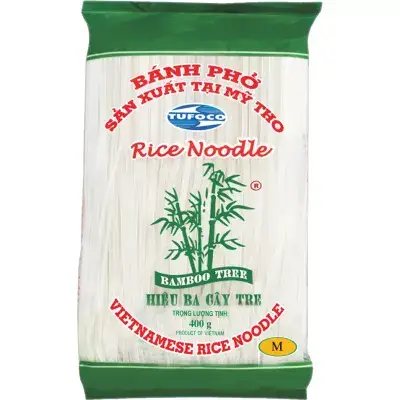 L&F Universal Goods - Wholesale Rice - Bamboo Tree Rice Noodle Medium 3mm/30BAGS/400g0