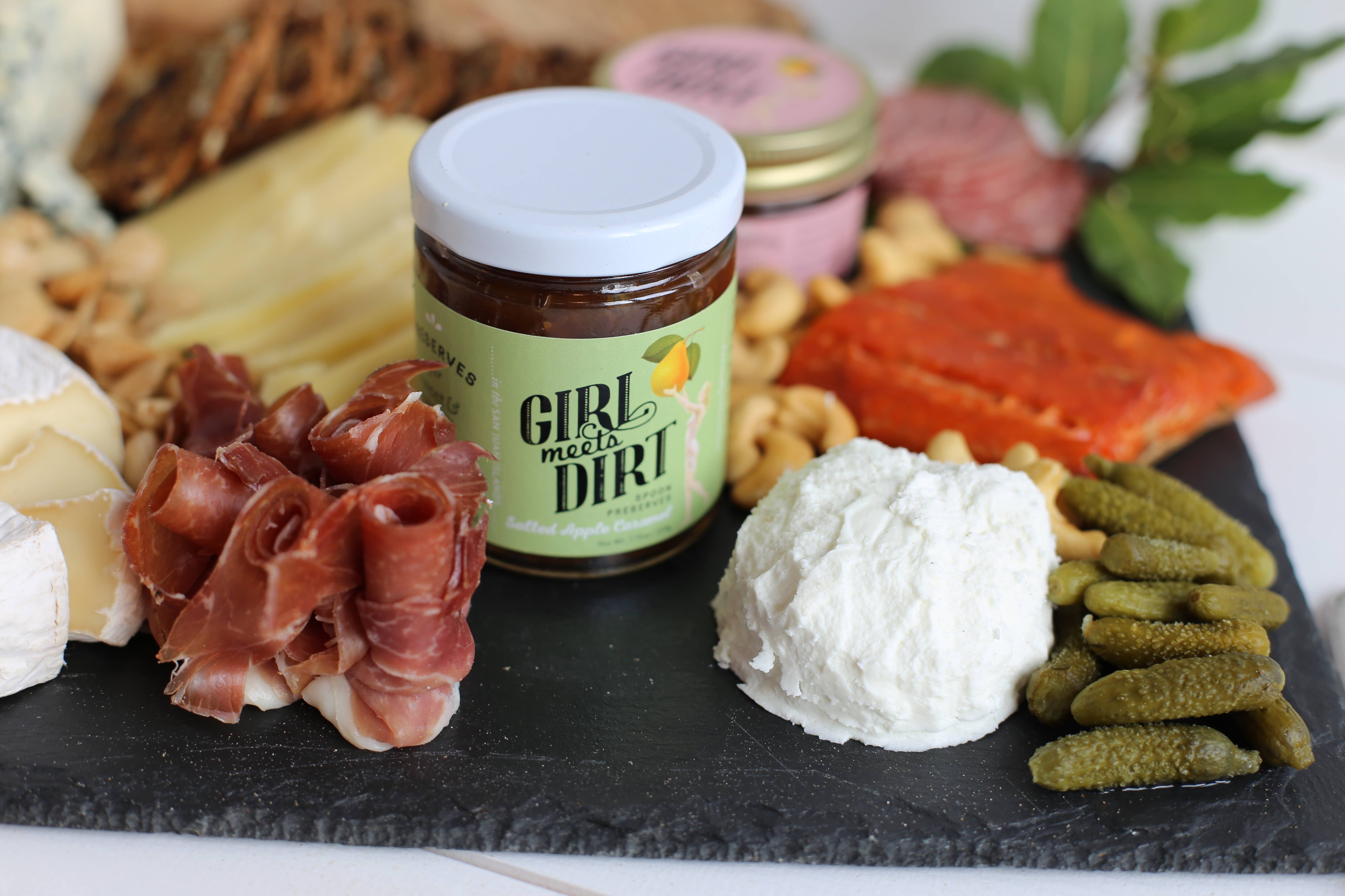 Girl Meets Dirt - Wholesale Preserves - Salted Apple Caramel Spoon Preserves 7.75oz3