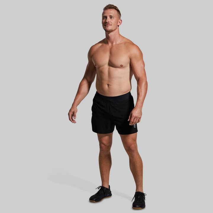 Born Primitive - Wholesale Athletic Shorts - Men's - Versatile Short 5" (Black)