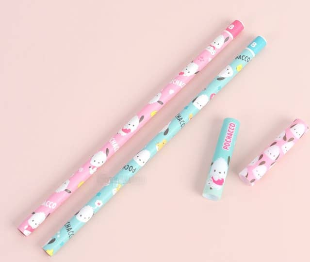 K-Wonderland - Vendita all'ingrosso Set di cartoleria/cancelleria - Set astuccio con matite, penne e accessori Sanrio per scuola e ufficio14