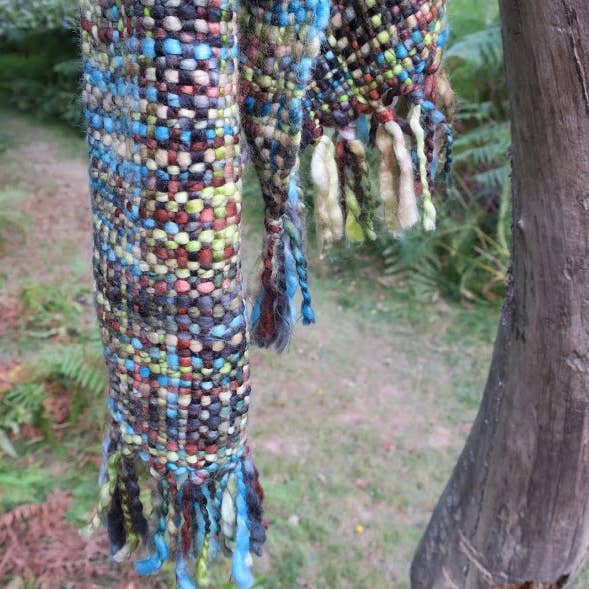 Cool Trade Winds - Wholesale Scarf - Women's - Ladies Chunky Tweed Scarf - Winter Lime - Soft Feel2