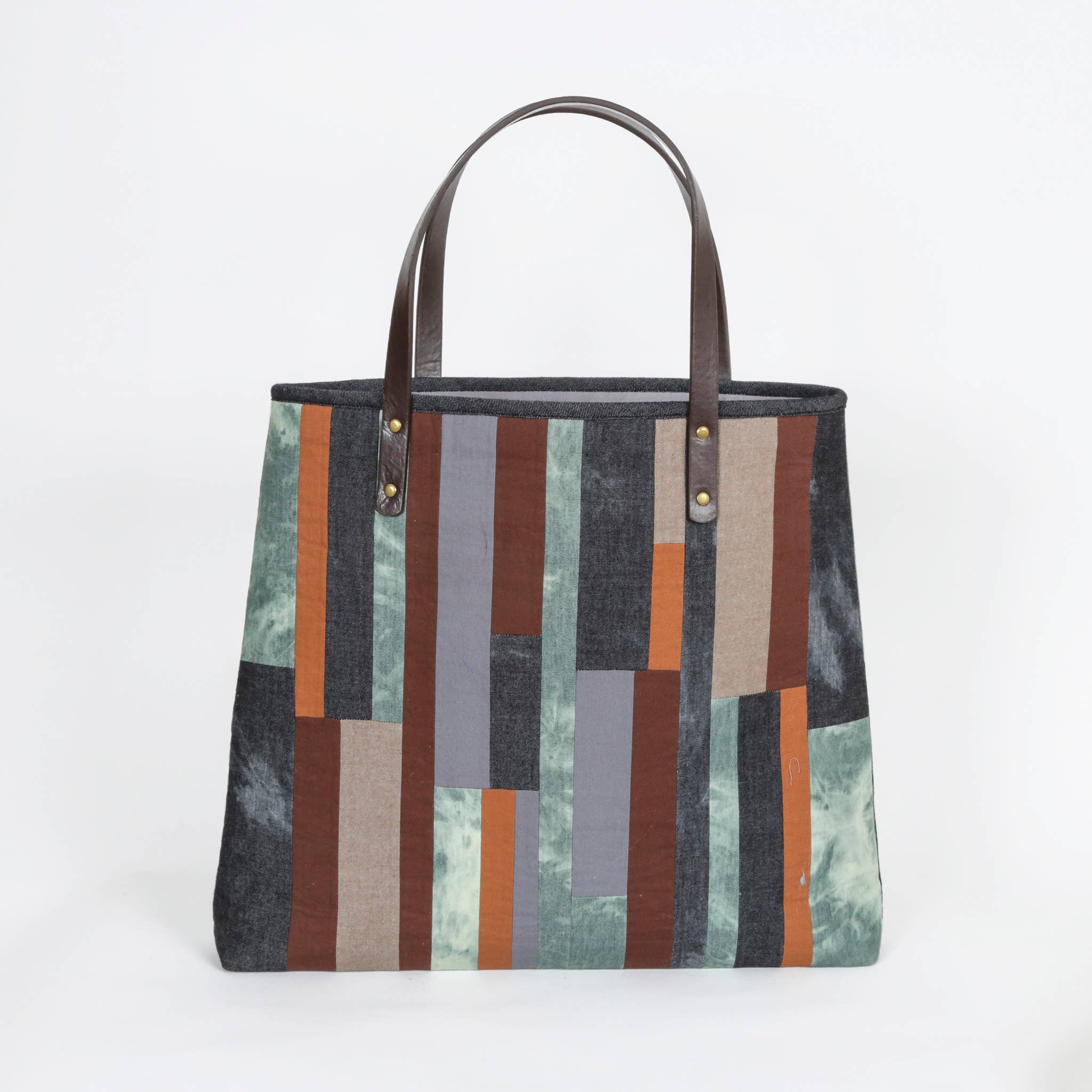 Cathayana - Wholesale Tote Bag - Women's - Patchwork Tote Bag, Brown0