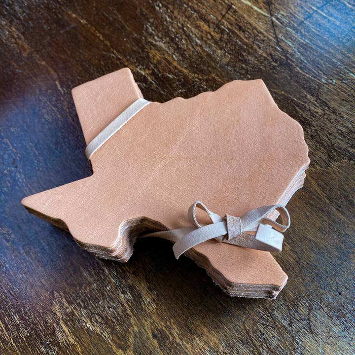 Odin Leather Goods - Wholesale Coasters - Texas Coaster1