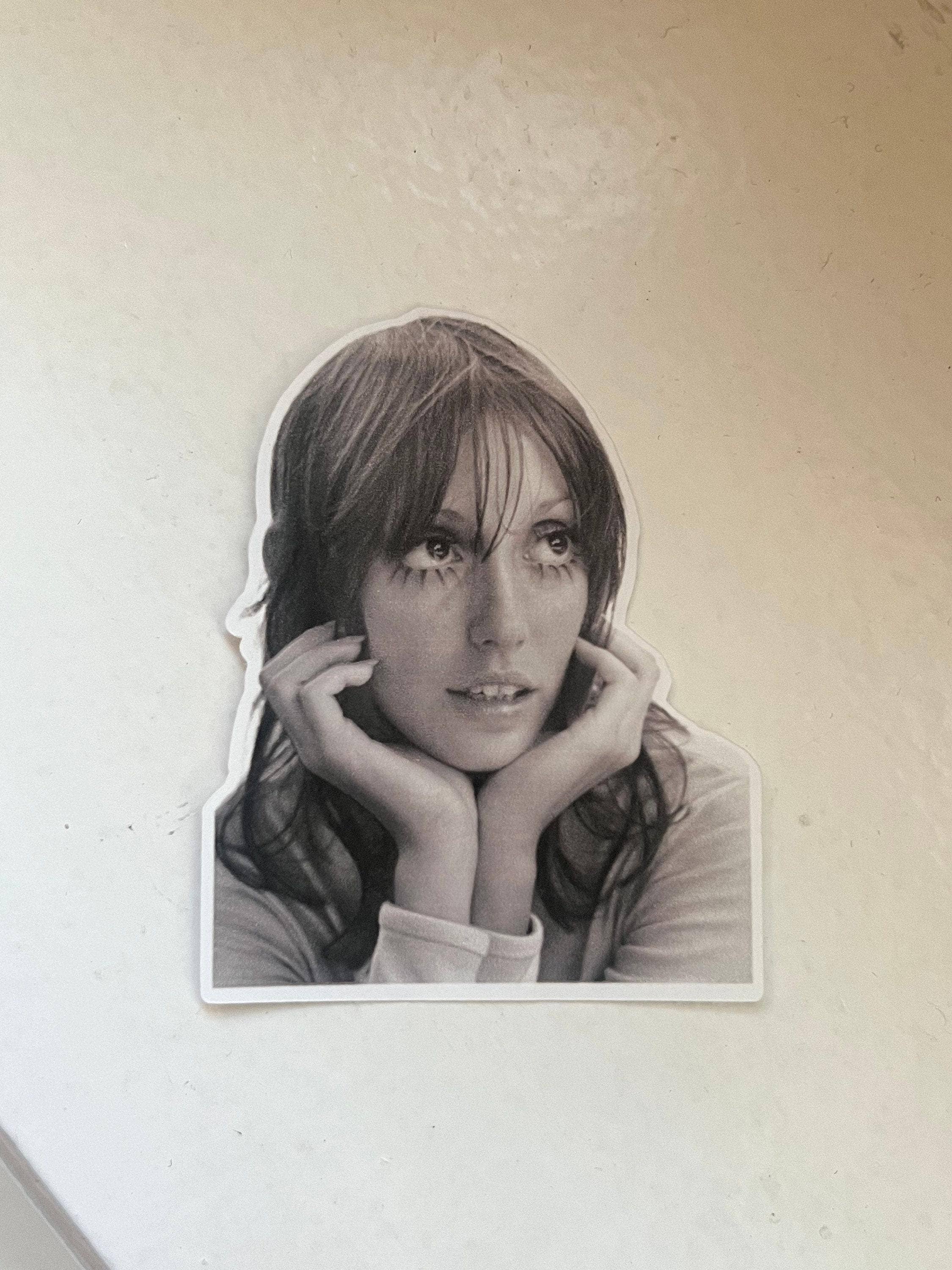 Literary by Ava - Vendita all'ingrosso Adesivo - Adesivo impermeabile intagliato Shelley Duvall Glitter/Lucido