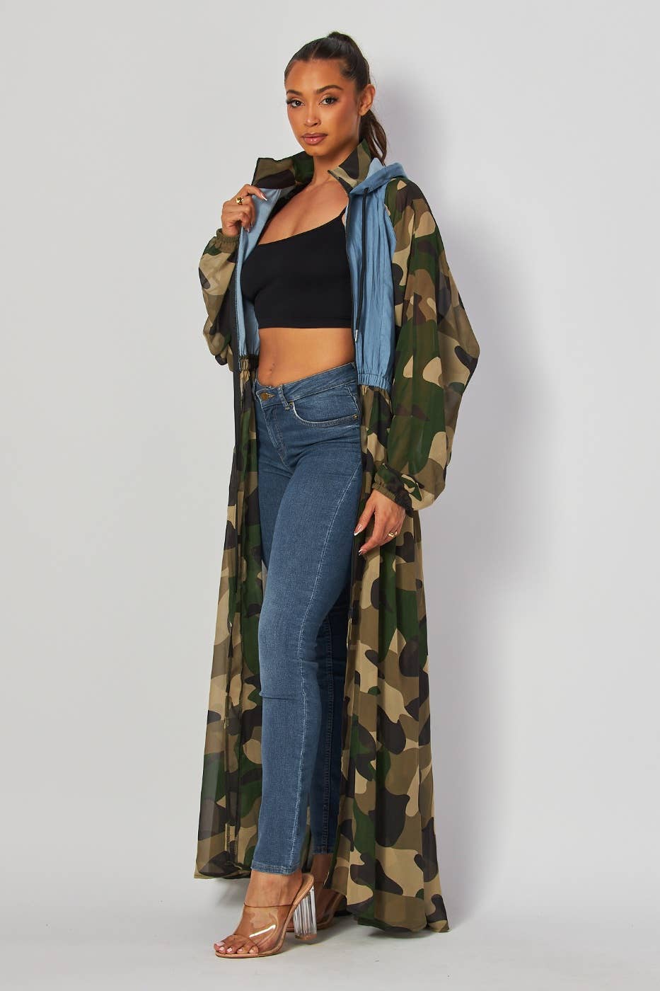 DENIM MULTI DRESS for wholesale on Faire2