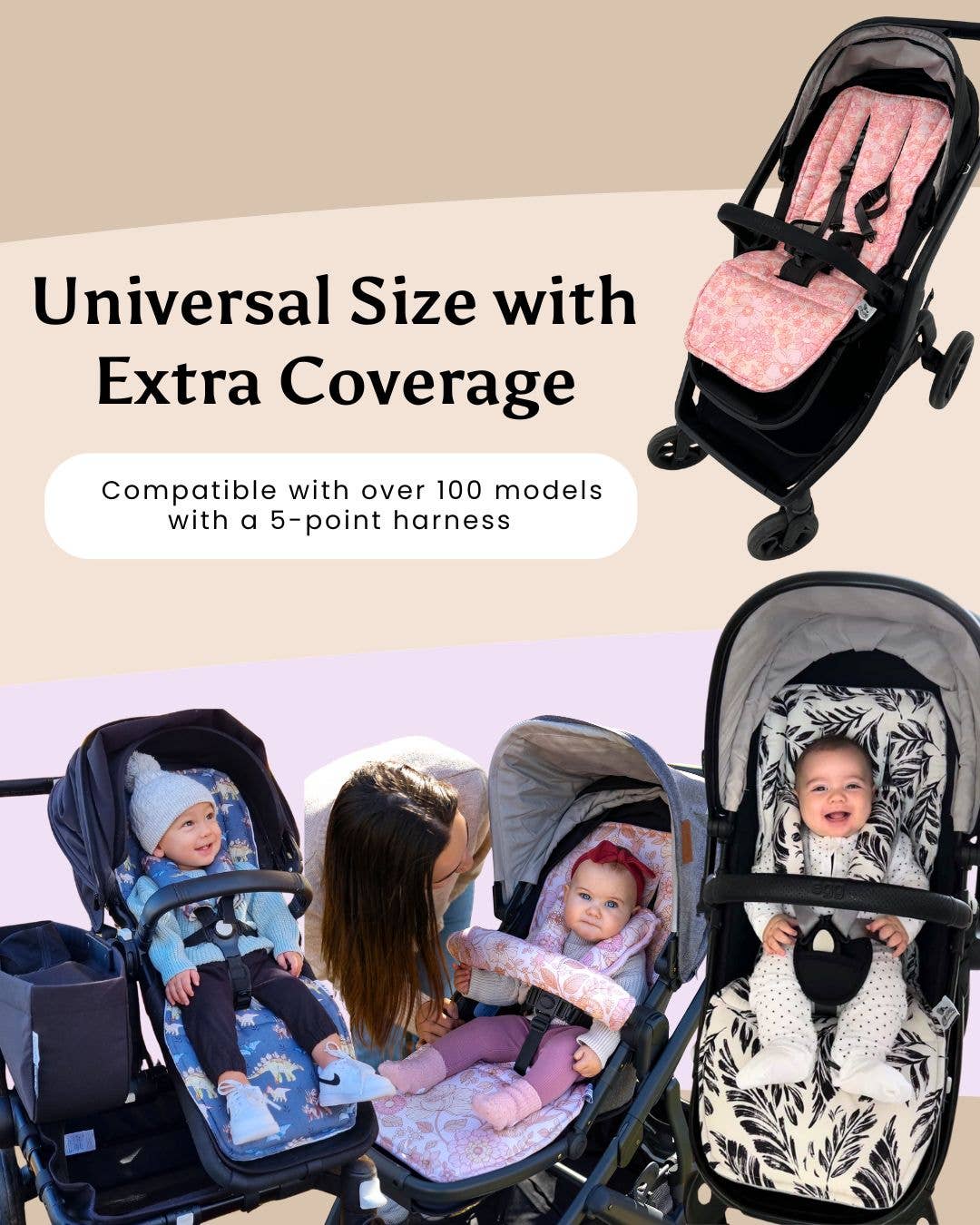 wonderland4children - Wholesale Stroller Cover/Accessory - Baby - Universal Pram Liner - LOLA3