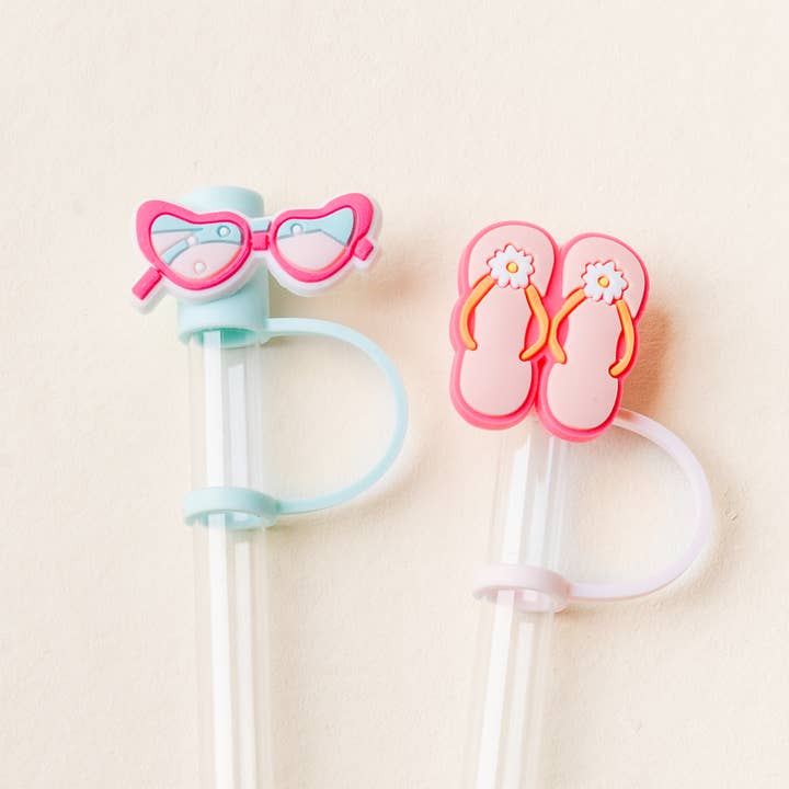 Straw Topper Set-Sunny Style for wholesale by The Darling Effect