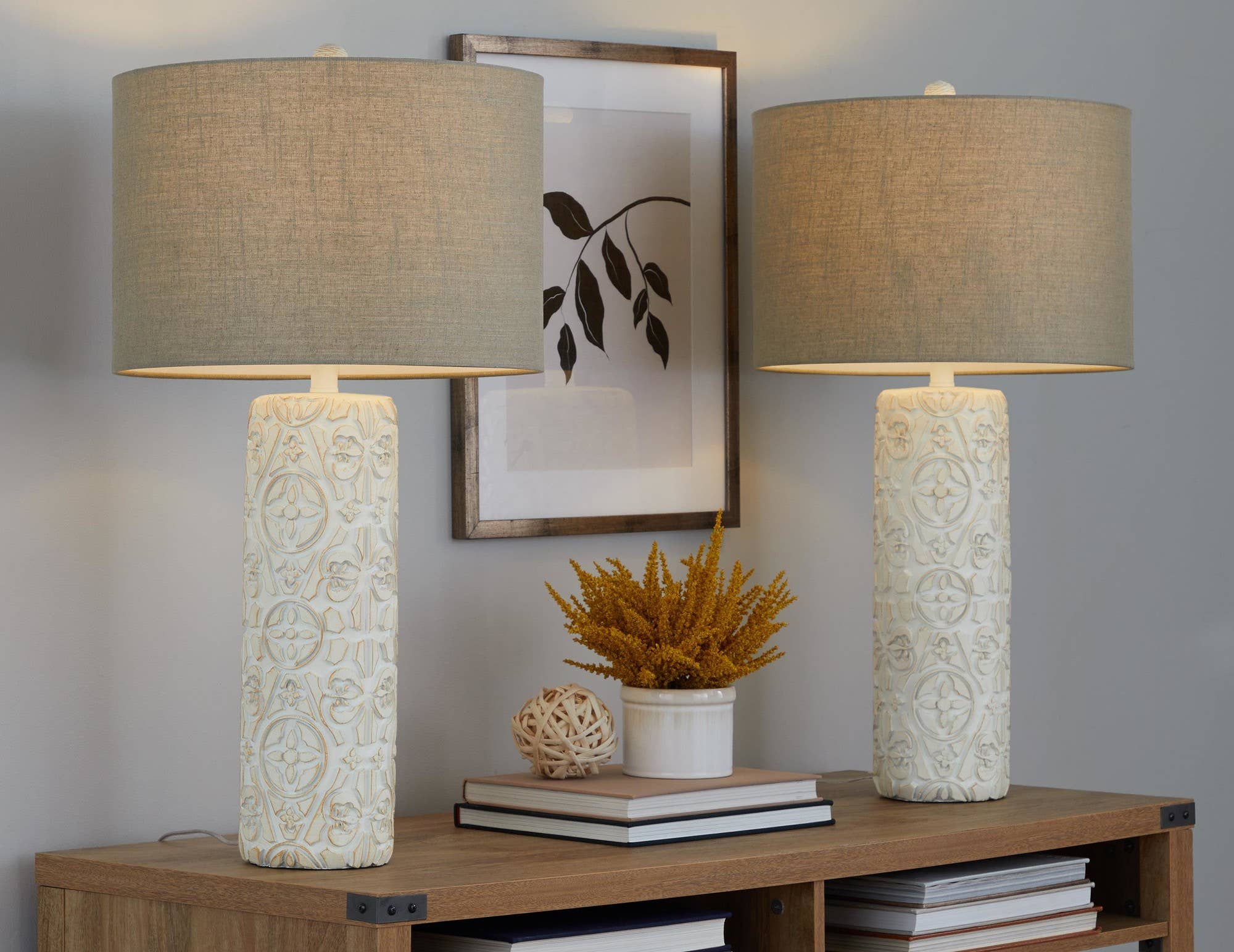 Charlotte 30" Polyresin Table Lamp - Set of 2 for wholesale on Faire5