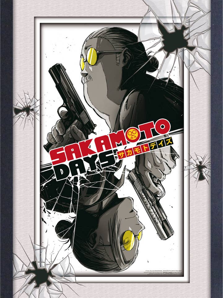 Sakamoto Days - Tiré 11x17 Cadre en Plexi Mat Faux pour la vente par Pyramid America