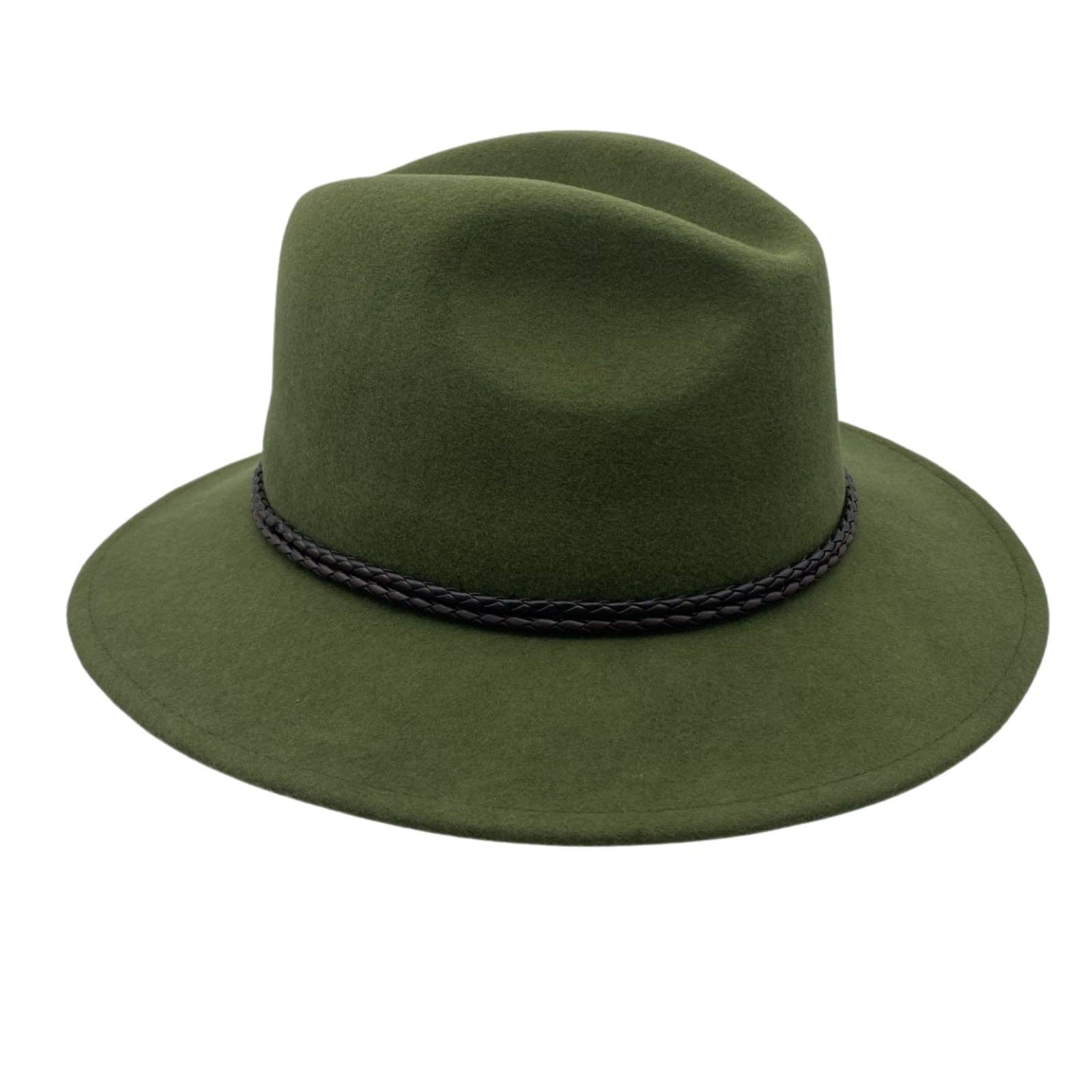 Jacaru Australia - Vente Chapeau en feutre – unisexe - Chapeau Fedora Jacaru 1847 Outback36