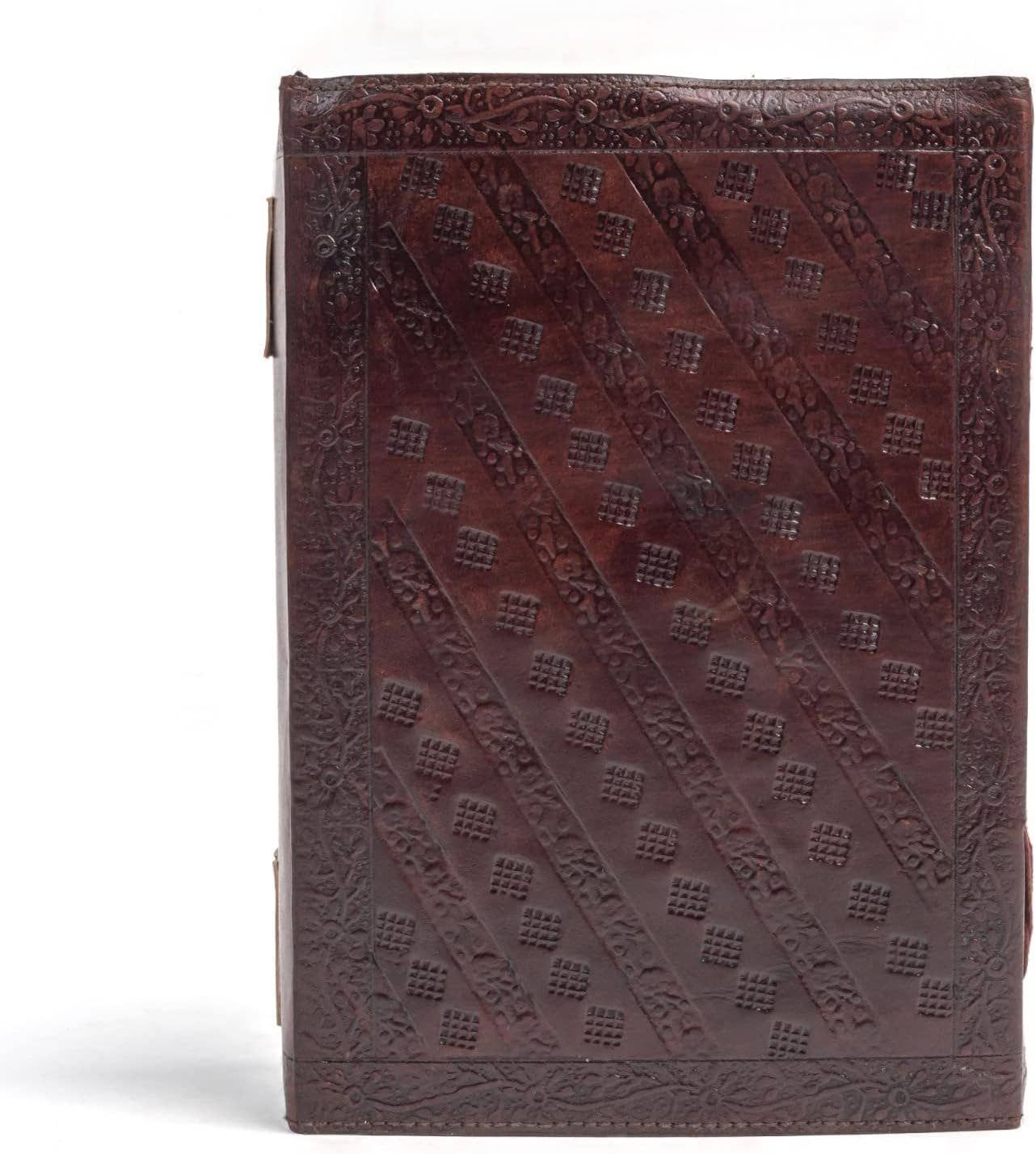 Tuzech Leather - Vente Journal intime - Tuzech grand journal de vie de 600 pages | journal en cuir | carnet de notes grand arbre de vie embossé | carnet d'écriture en cuir | journal en cuir fait main | grimoire en cuir | carnet de croquis en cuir 7 x 10 relié par fil3