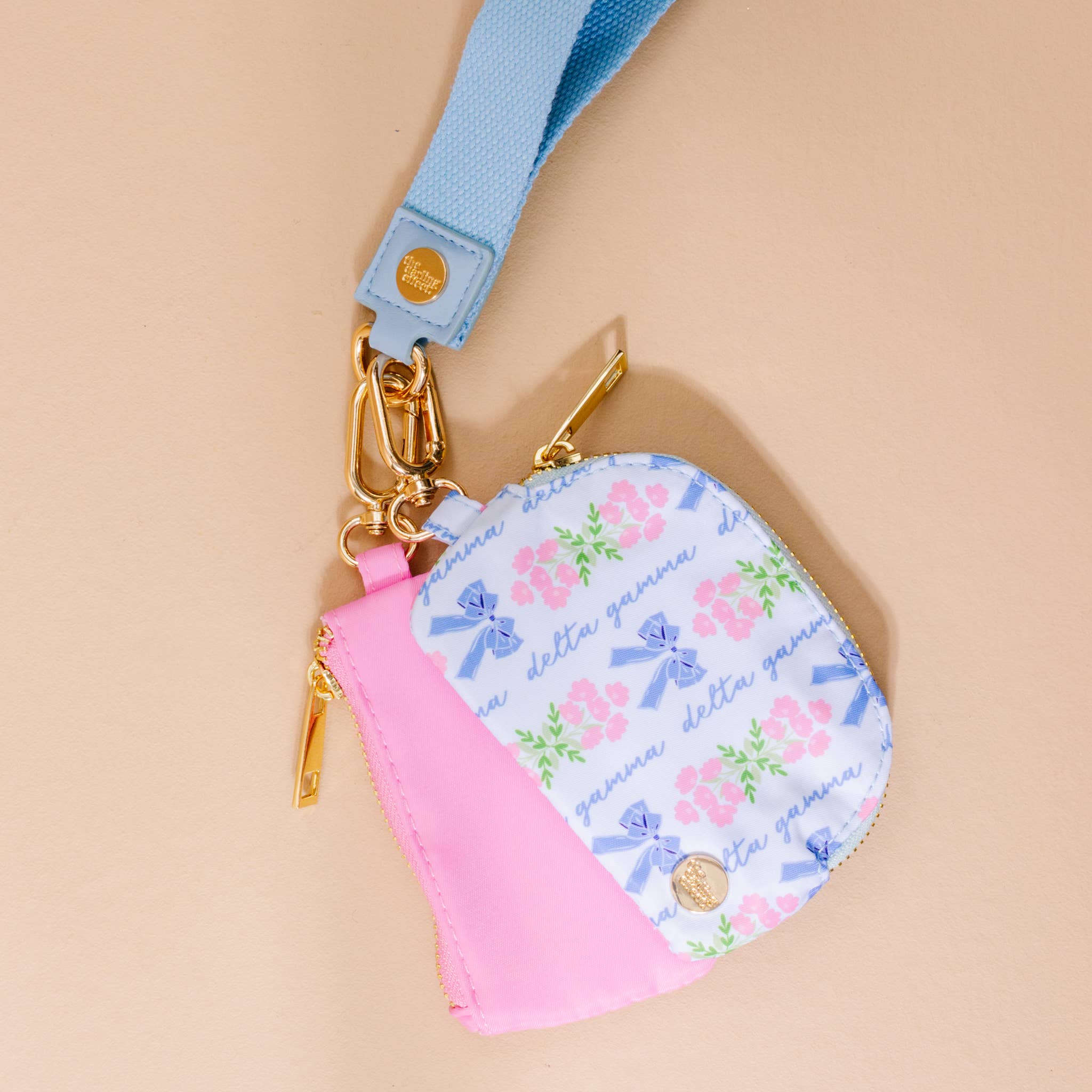 The Darling Effect - Wholesale Keychain - Women's - Sorority Dynamic Duo Pouch Wristlet8