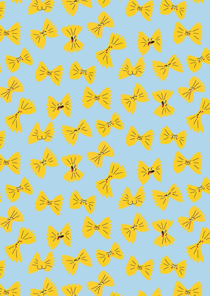 Eat the Moon | Greeting cards and stationery – wholesale Wrapping paper roll – Gift wrap - Oh! pasta 1