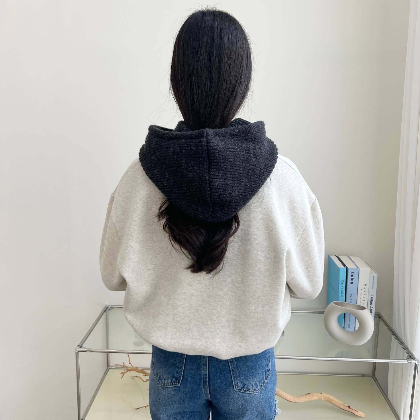 Comfortarians - Wholesale Balaclava - Women's - Sweater Knit Wool Hooded Winter Balaclava Hat7