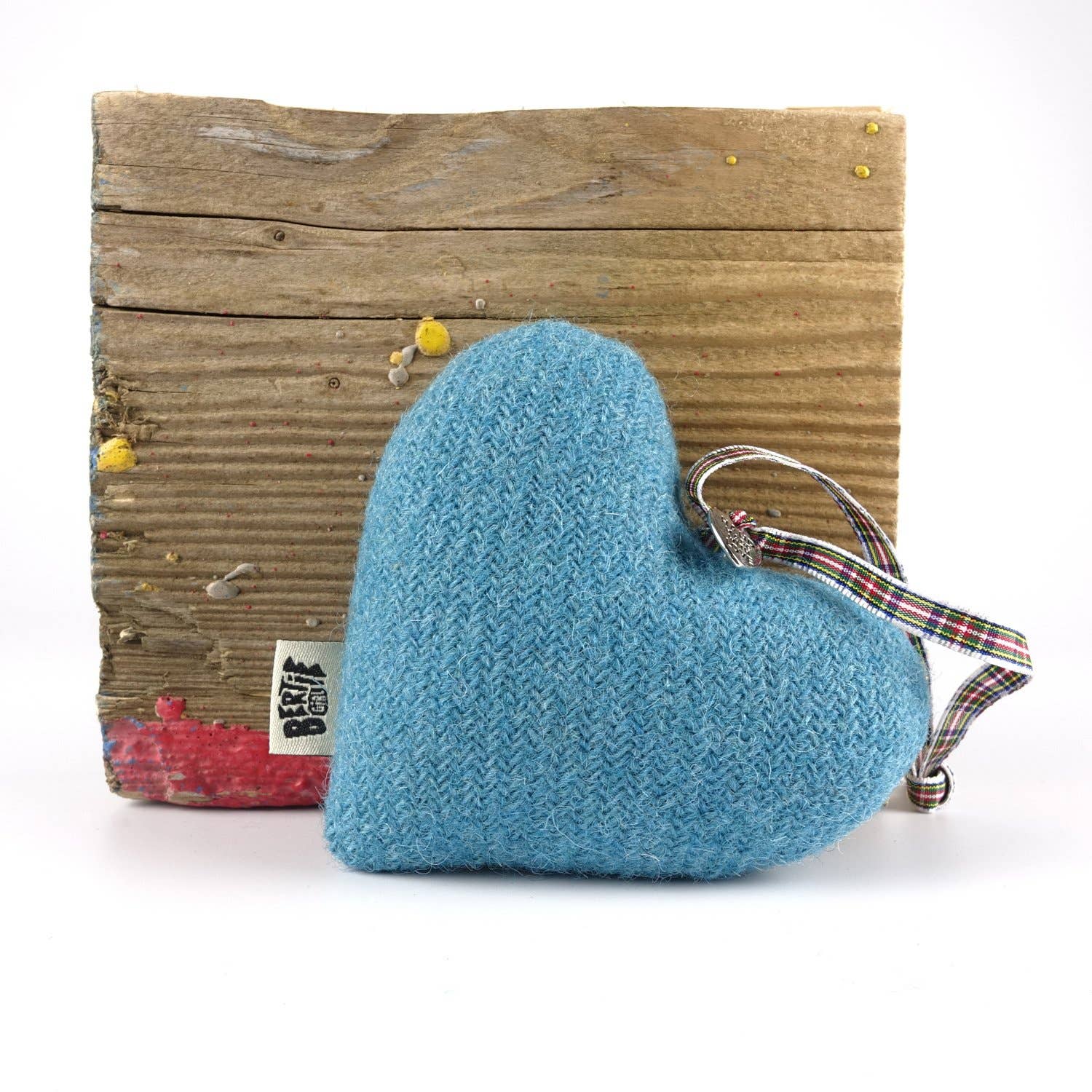 Bertie Girl - Vendita all'ingrosso Decorazione - Cuore Muckle - Azzurro2