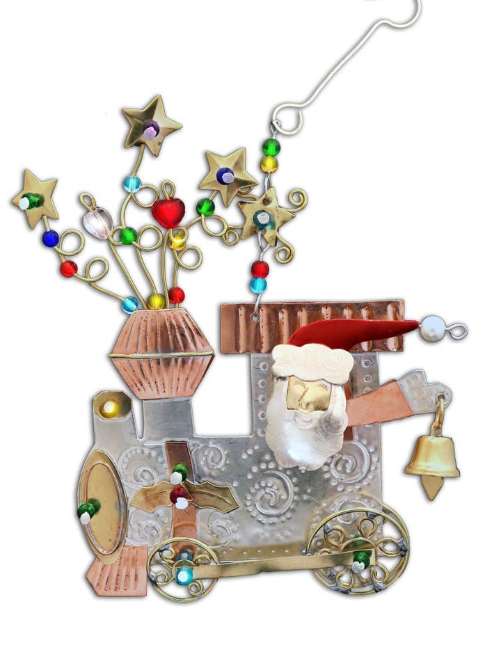 Santa Express Ornament for wholesale by Pilgrim Imports