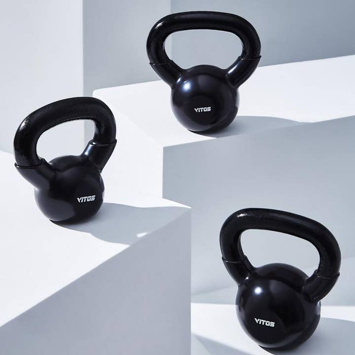 Vitos® Vinyl Coated Kettlebell for wholesale by Vitos Lifestyle