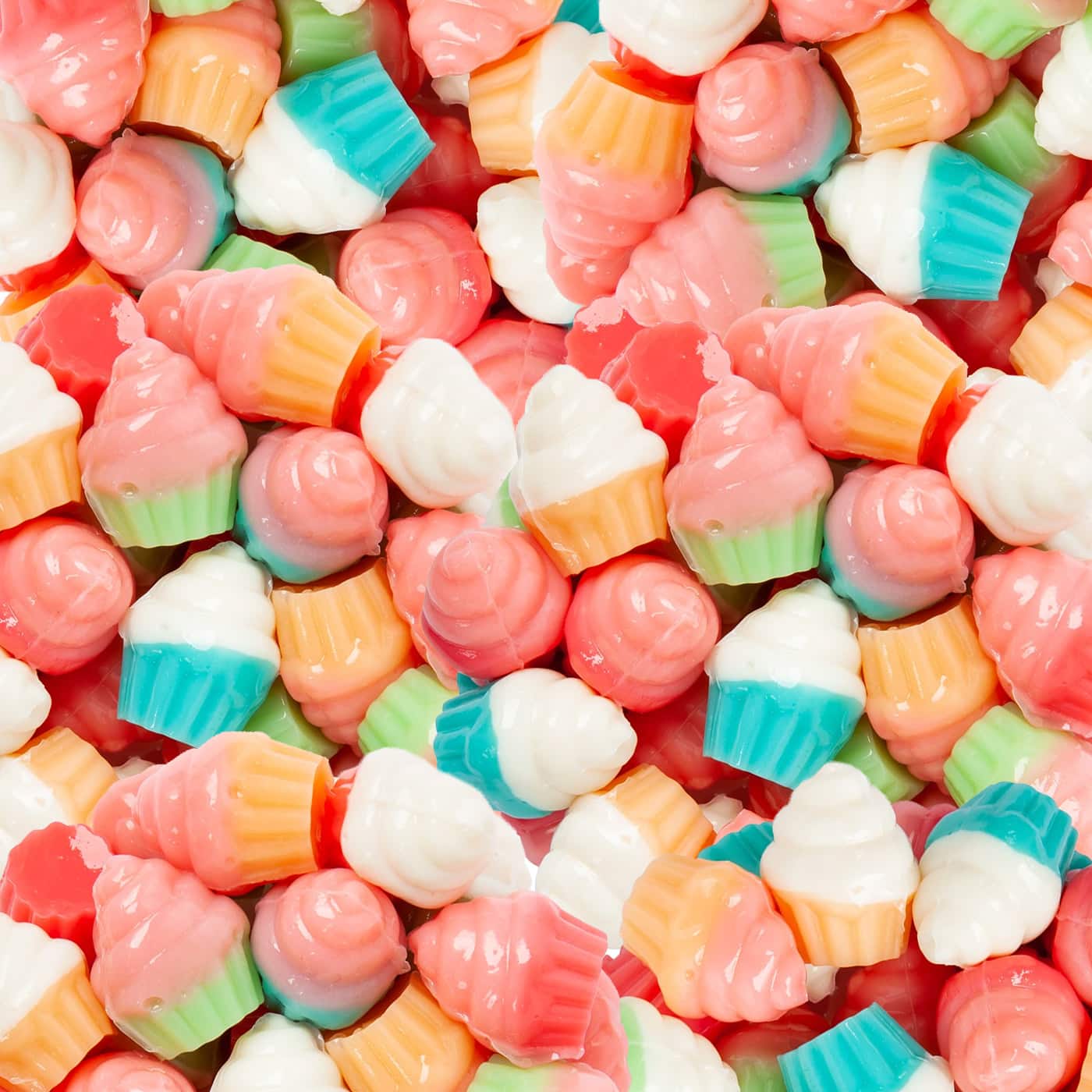 Long Island Candy Factory - Wholesale Gummy - Long Island Candy Factory 1 kg cupcakesvormige gummy's in bulk0