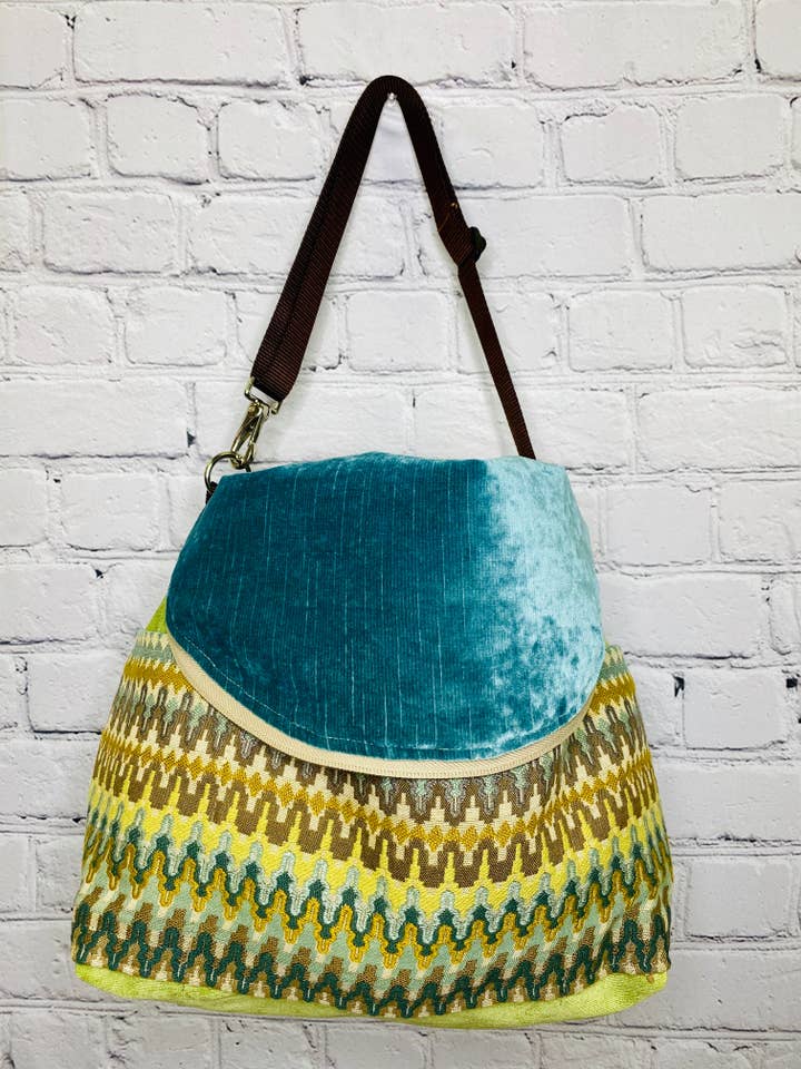 Lime Zest Messenger/Backpack for wholesale by Kindred Spirit Style