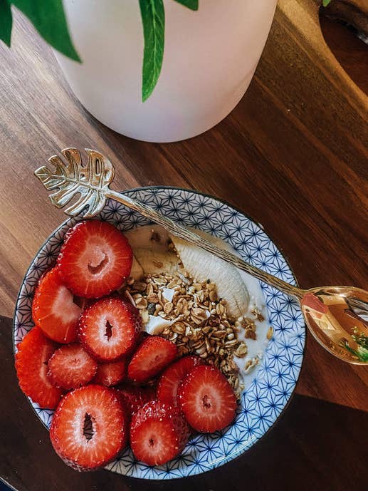 Monstera Leaf Spoon for wholesale by Honey and Roses Coffee