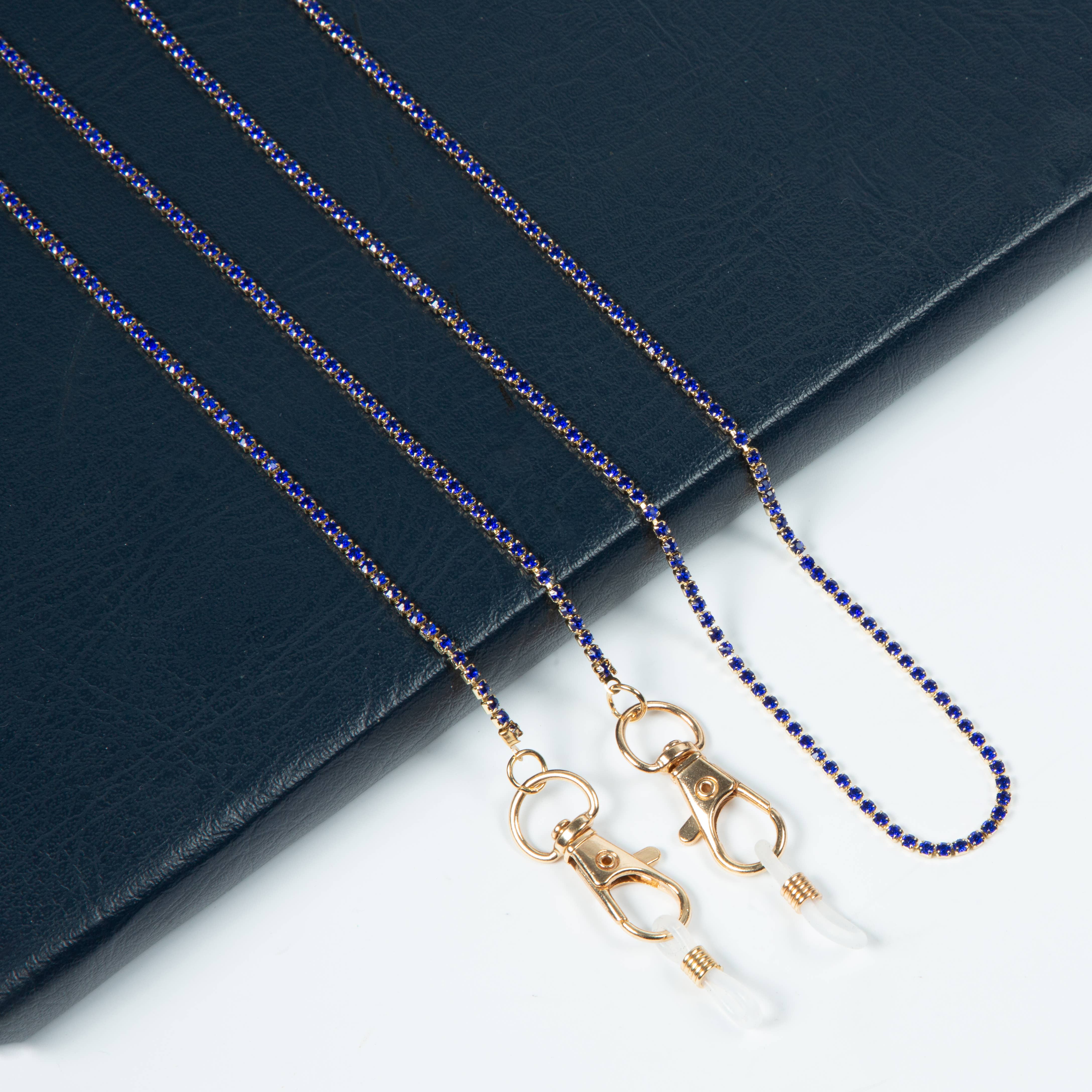 Ole - Wholesale Hoesjes voor (zonne)brillen - Dames - Brillenhouder met Strass N253814