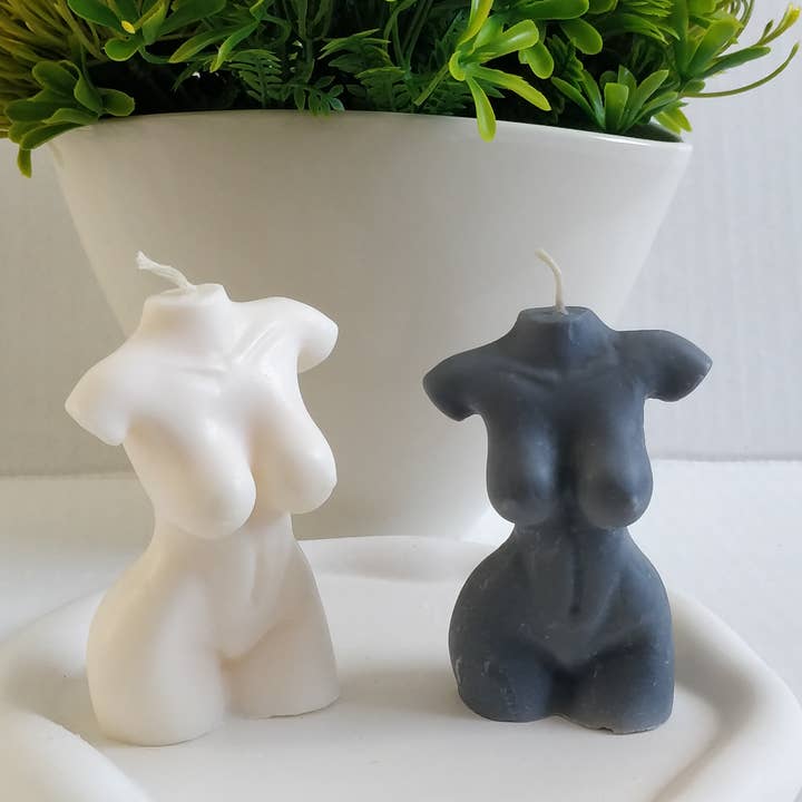 Girl Torso Candle for wholesale by Crafted Gifts Atelier